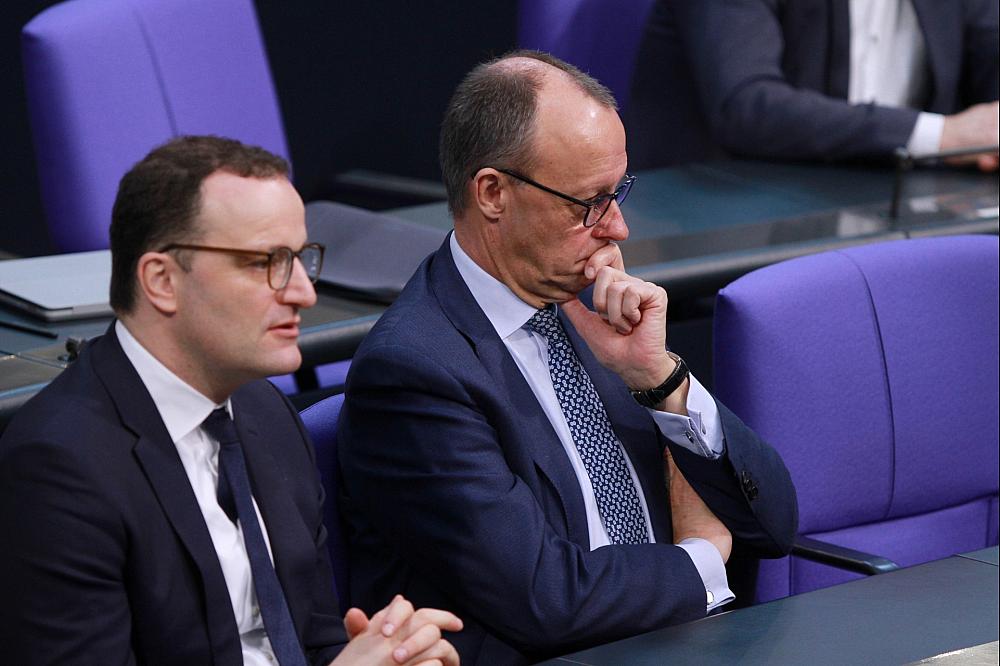 Jens Spahn und Friedrich Merz (Archiv)
