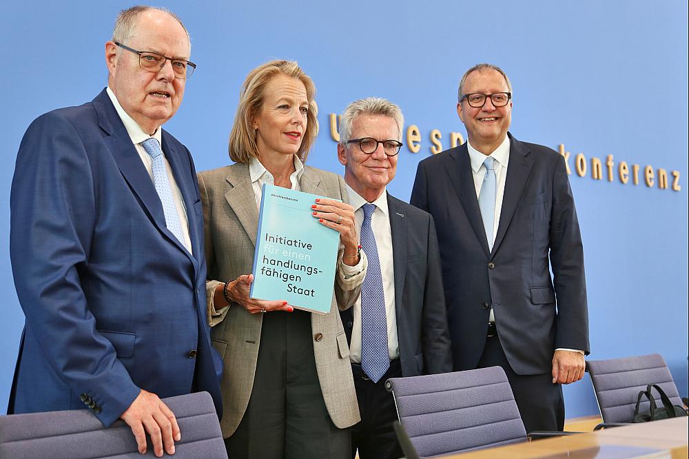 Vorstellung des Abschlussberichts der Initiative für einen handlungsfähigen Staat am 14.07.2025