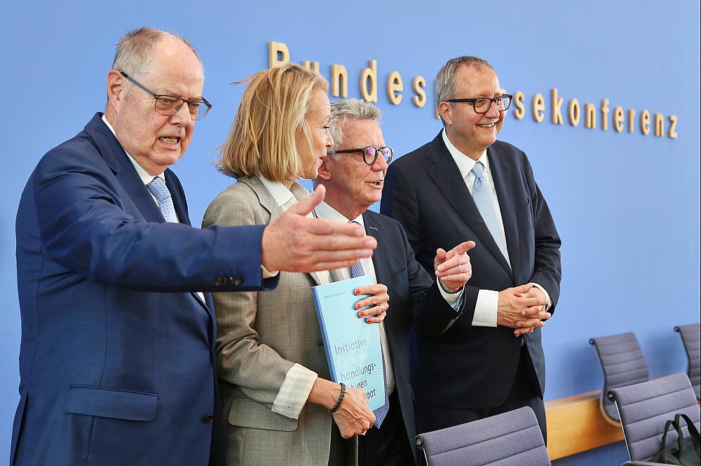 Vorstellung des Abschlussberichts der Initiative für einen handlungsfähigen Staat am 14.07.2025