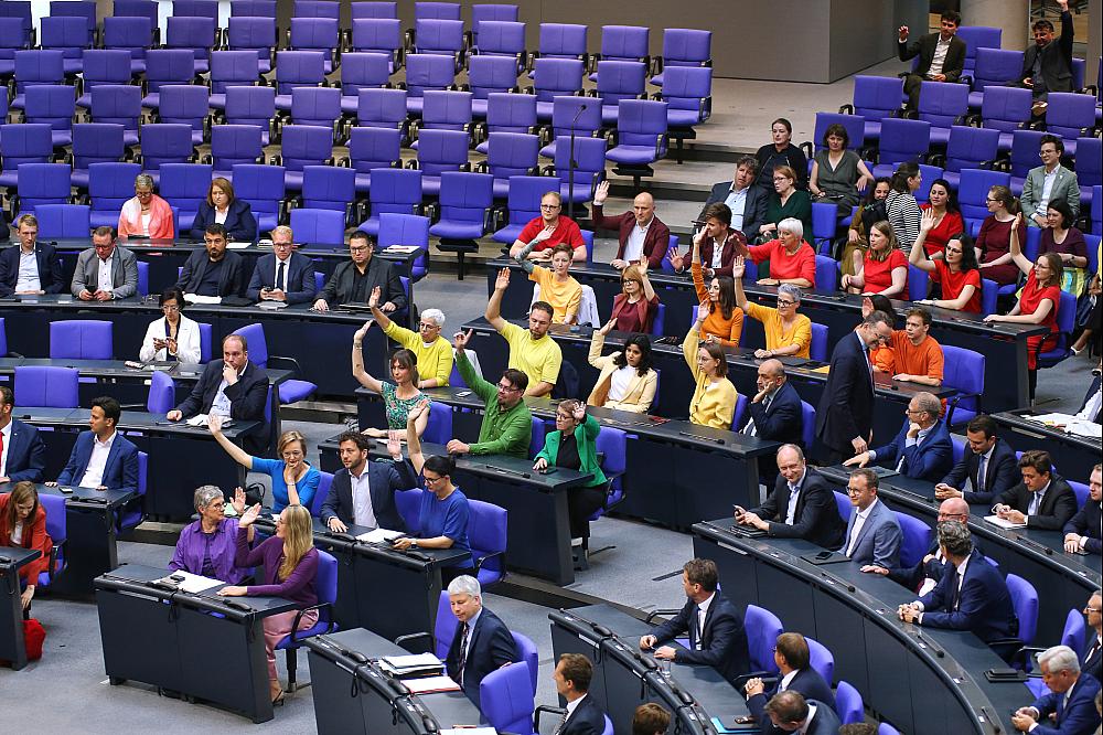 Debatte im Bundestag zum Thema 