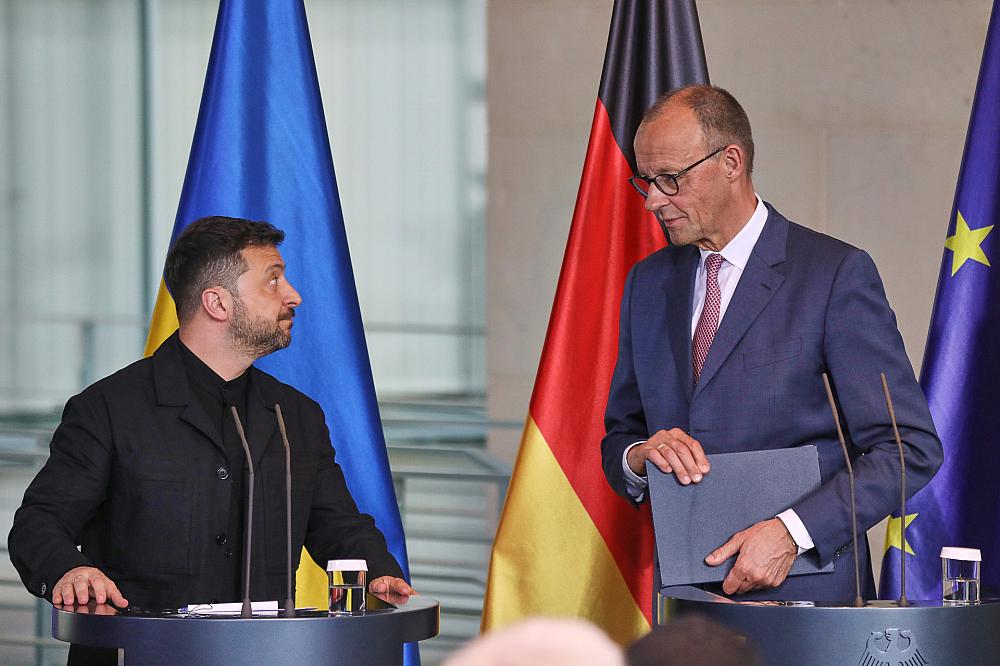 Wolodymyr Selenskyj und Friedrich Merz (Archiv)