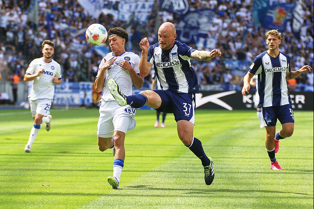 Hertha BSC - Karlsruher SC am 10.08.2025