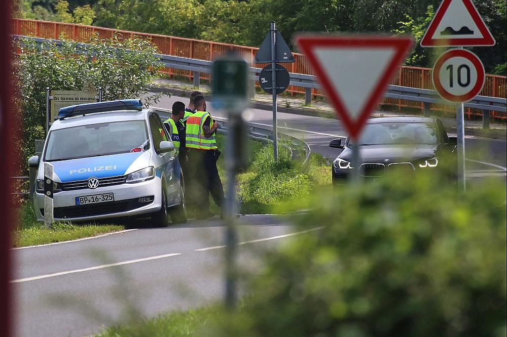 Verkehrskontrolle an der Grenze zu Polen (Archiv) über dts Nachrichtenagentur