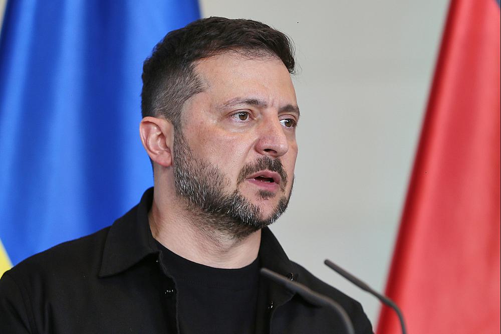 Wolodymyr Selenskyj am 13.08.2025