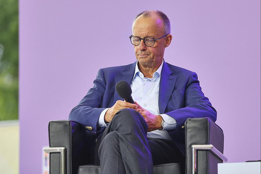 Friedrich Merz am 24.08.2025