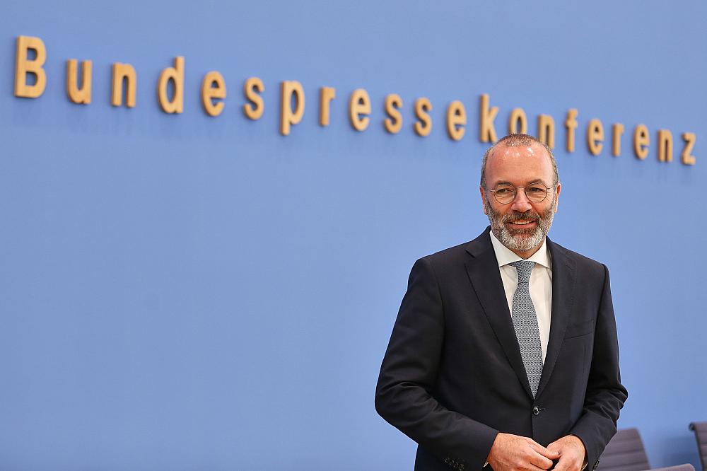 Manfred Weber am 27.08.2025