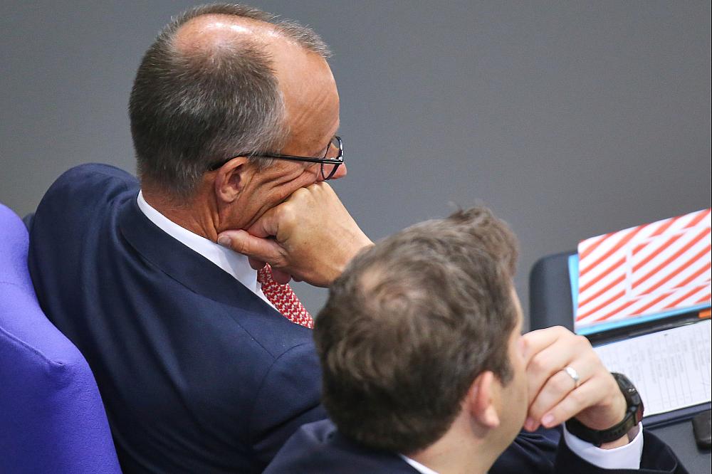 Friedrich Merz und Lars Klingbeil (Archiv)