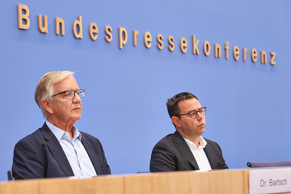 Dietmar Bartsch und Sebastian Schäfer am 05.09.2025