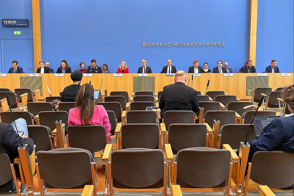 Regierungspressekonferenz am 10.09.2025