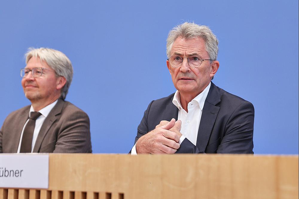 Pressekonferenz der Bauindustrie zum Sondervermögen für Infrastruktur am 15.09.2025