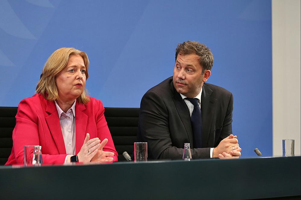 Bärbel Bas und Lars Klingbeil (Archiv)