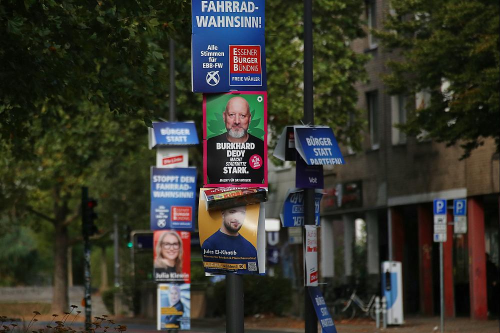 Wahlplakate zur Kommunalwahl (Archiv)