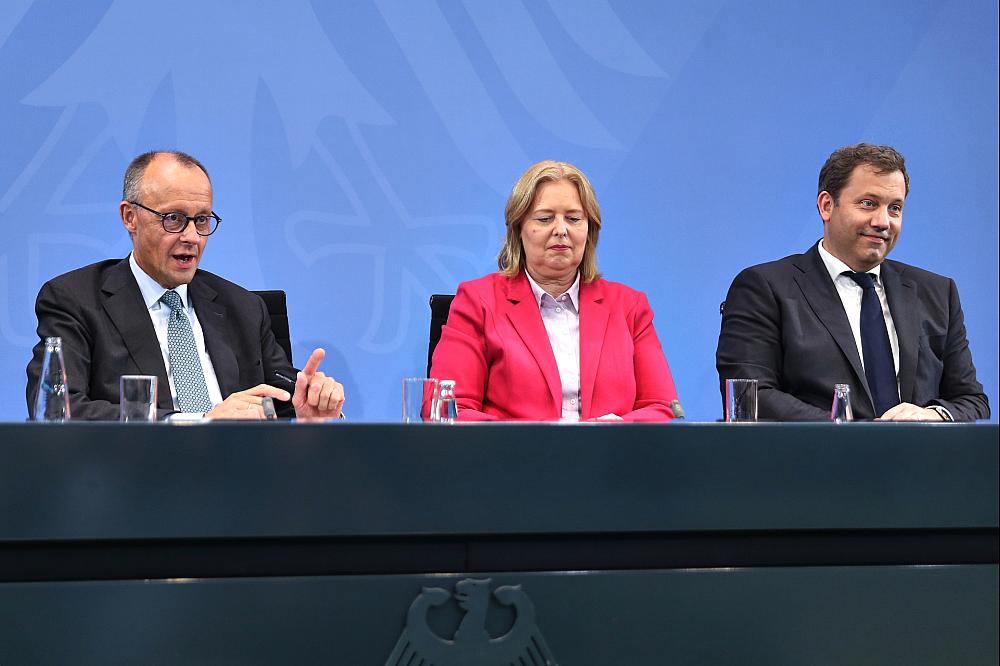 Merz, Bas und Klingbeil (Archiv)