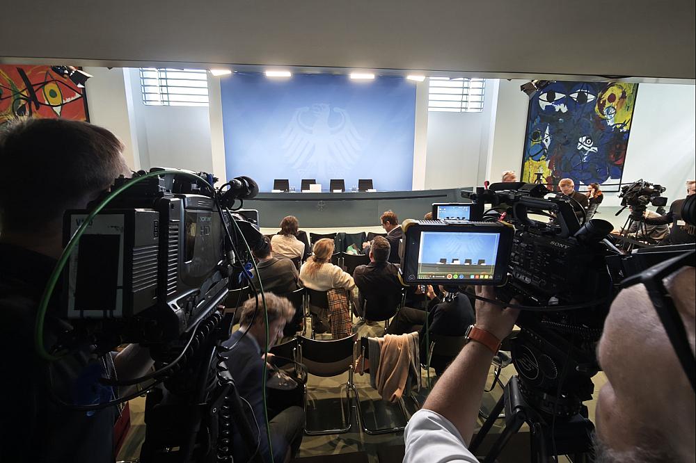 Pressekonferenz nach Koalitionsausschuss am 09.10.2025