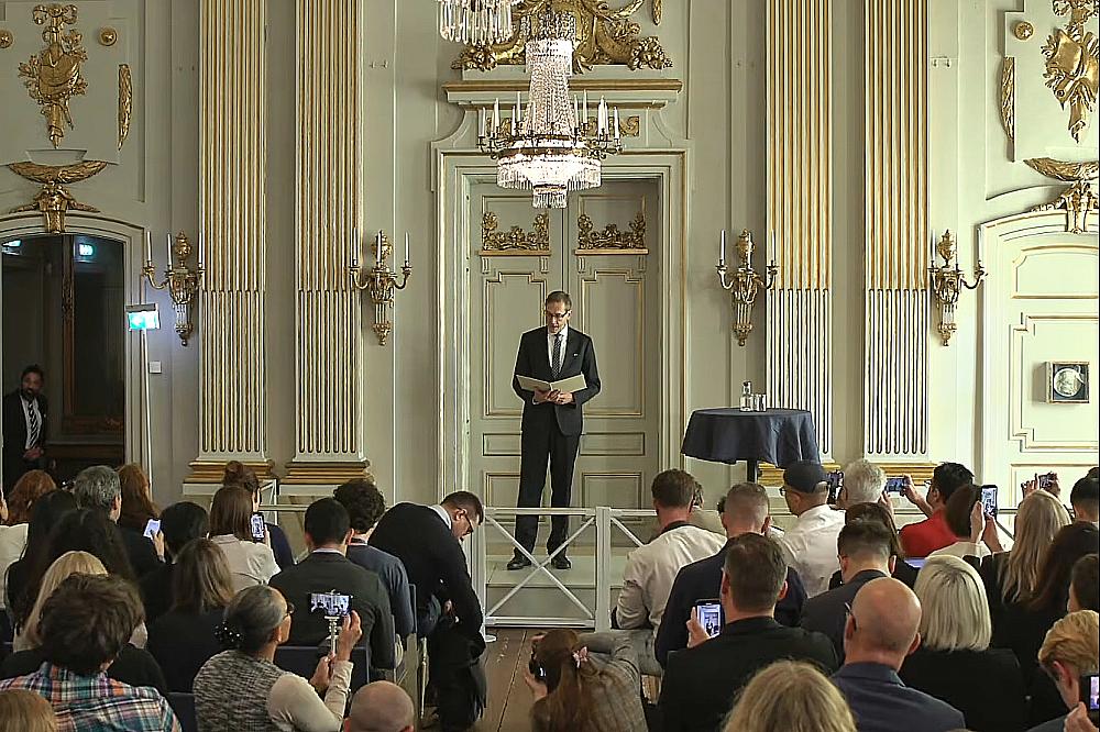 Bekanntgabe von Literatur-Nobelpreis (Archiv) über dts Nachrichtenagentur