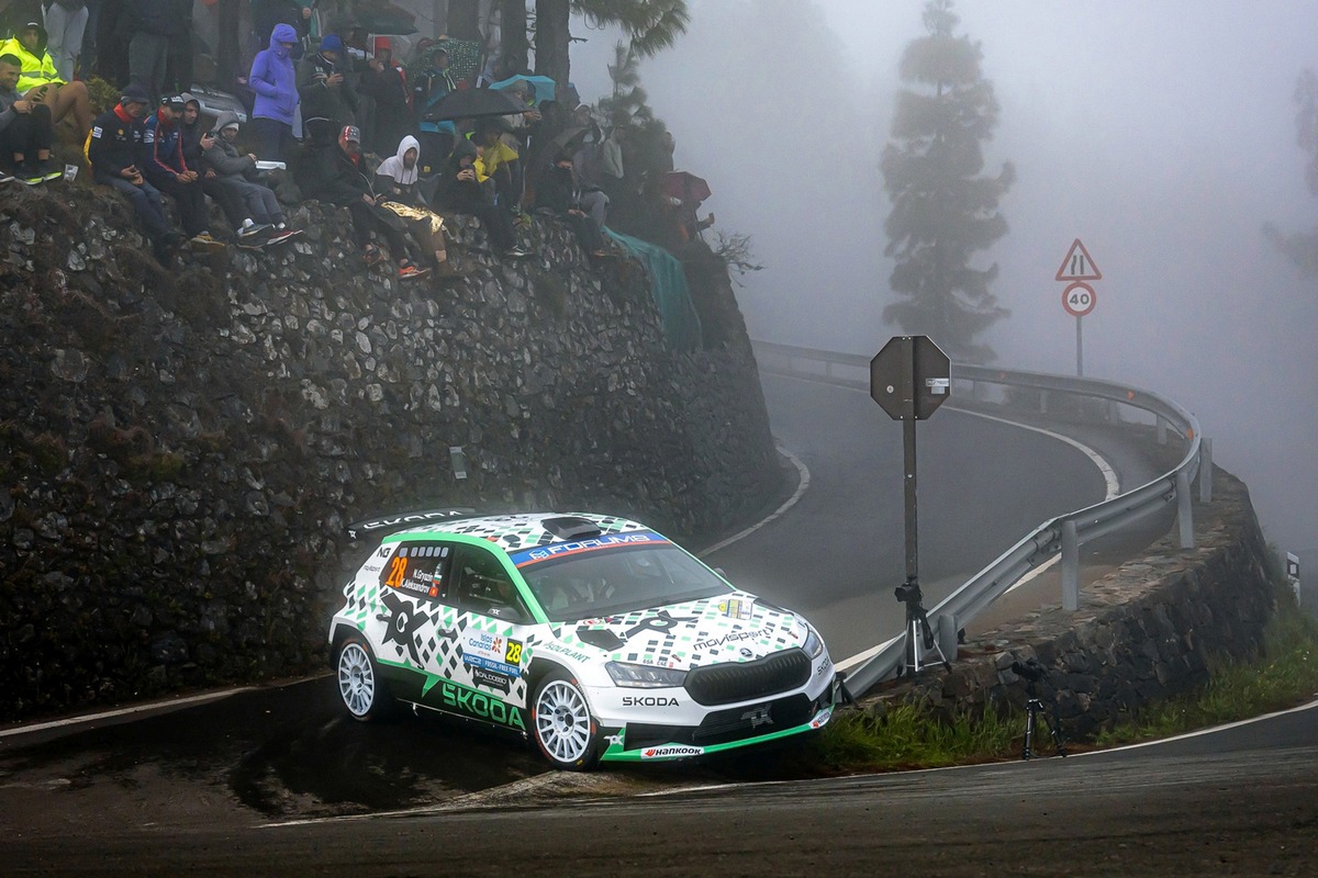 Rallye Zentraleuropa: WRC2-Teamtitel in Reichweite für Škoda Motorsport-Kunden Toksport WRT