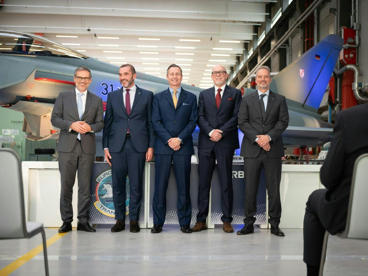 EUROJET und NETMA unterzeichnen Vertrag über 52 neue EJ200-Triebwerke für das Eurofighter-Programm der deutschen Luftwaffe