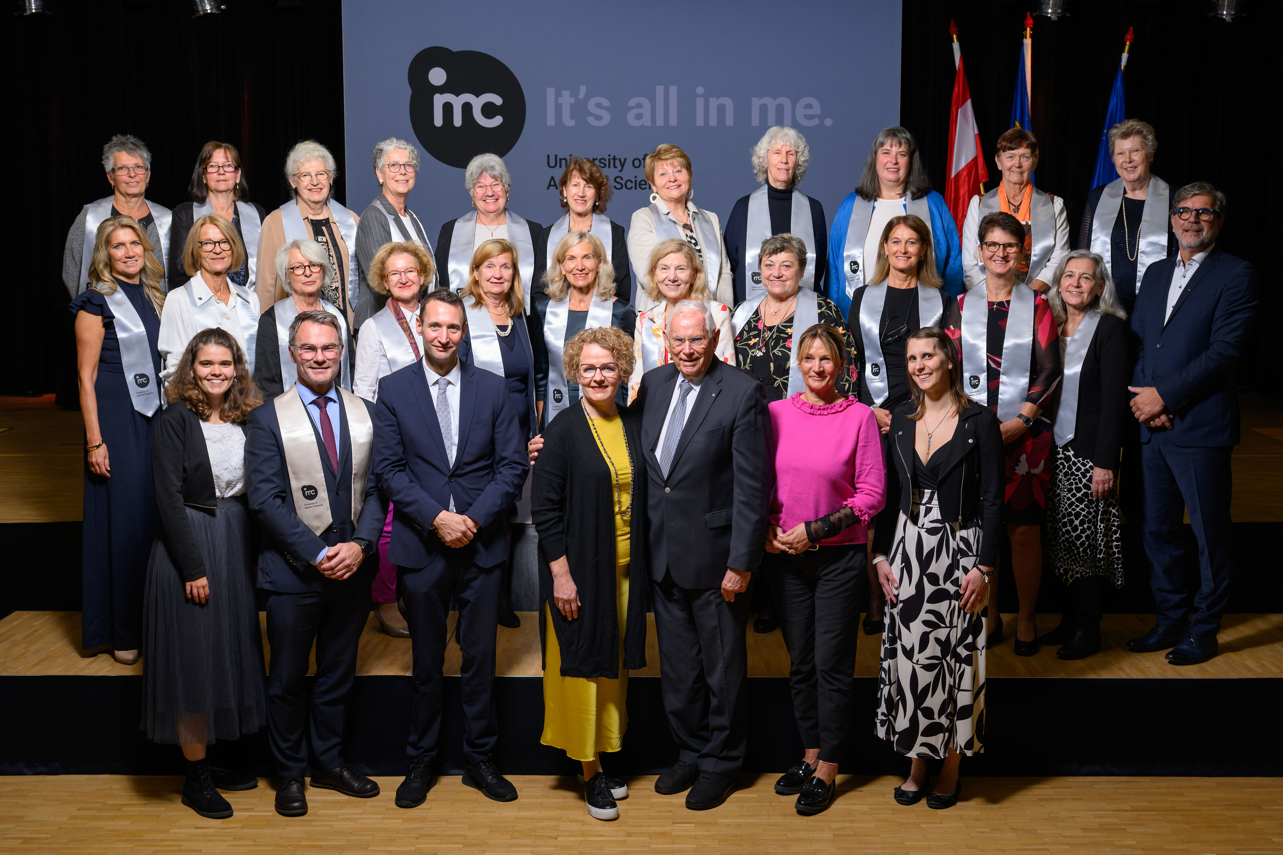 Senior*innen-Sponsion am IMC Krems