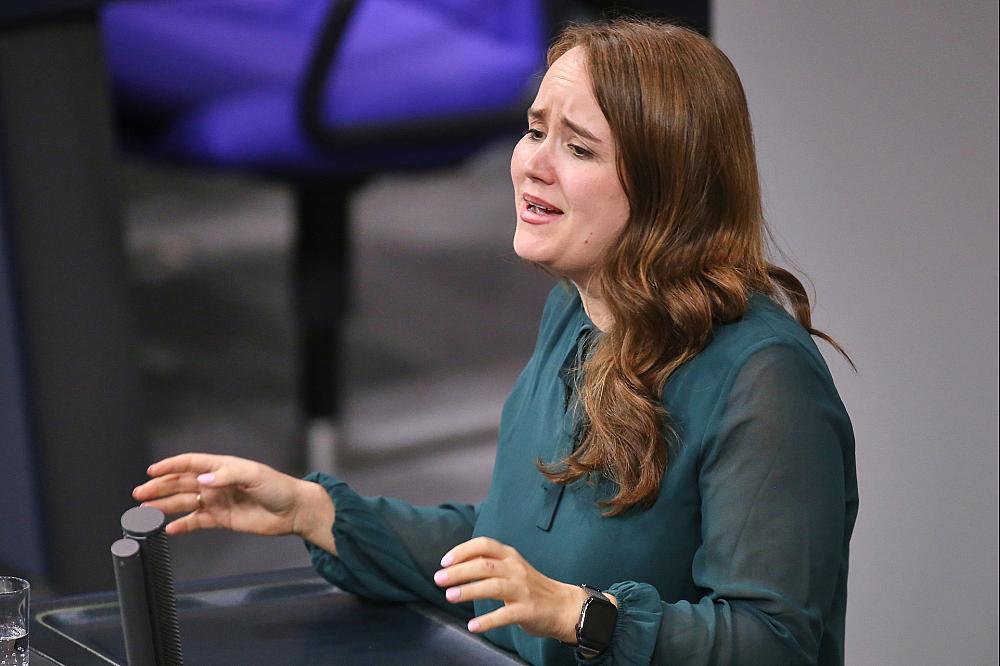 Ricarda Lang am 16.10.2025 über dts Nachrichtenagentur