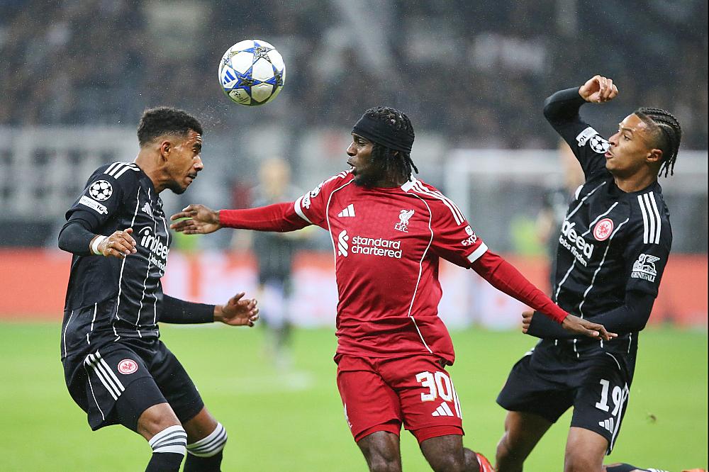 Eintracht Frankfurt - FC Liverpool am 22.10.2025