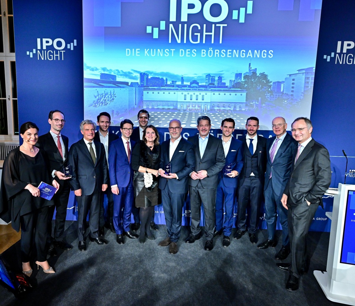 IPO Night 2025 in Frankfurt: Pfisterer, Vossloh und Isar Aerospace sind die Award-Gewinner