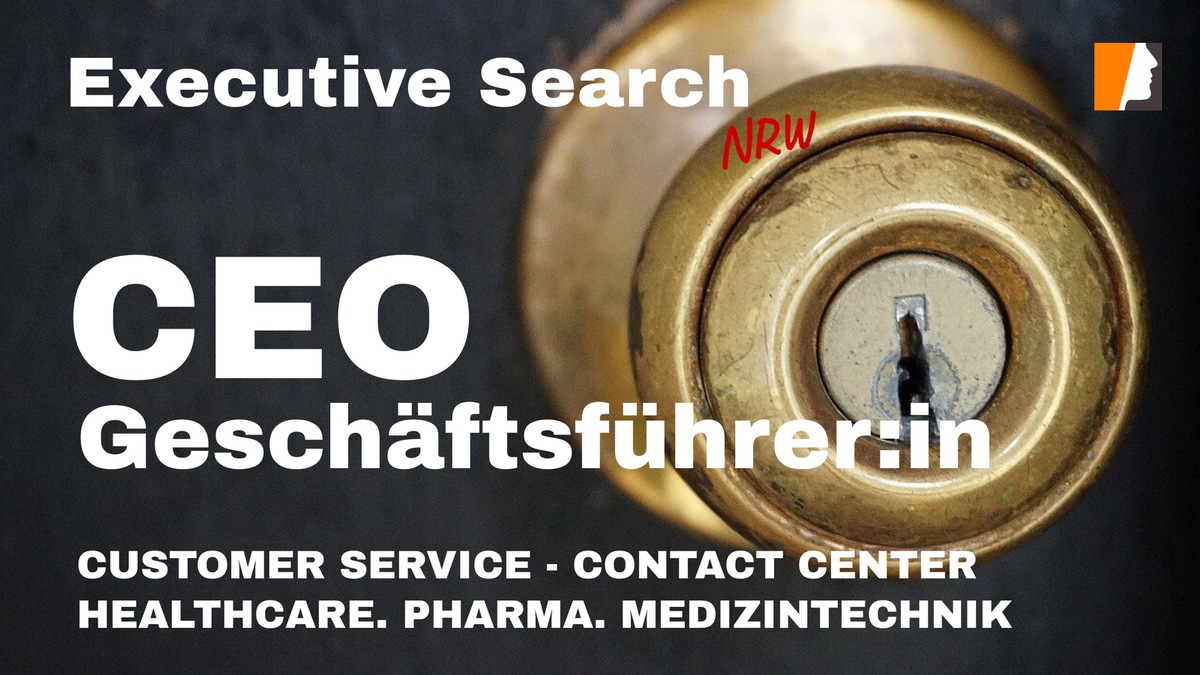 Nachfolger*in gesucht: CEO für Digital Contact Center im Healthcare-Markt (NRW) / Altersbedingter Generationswechsel auf C-Level - Executive-Search-Suche mit Kontrast Headhunter Hamburg GmbH gestartet