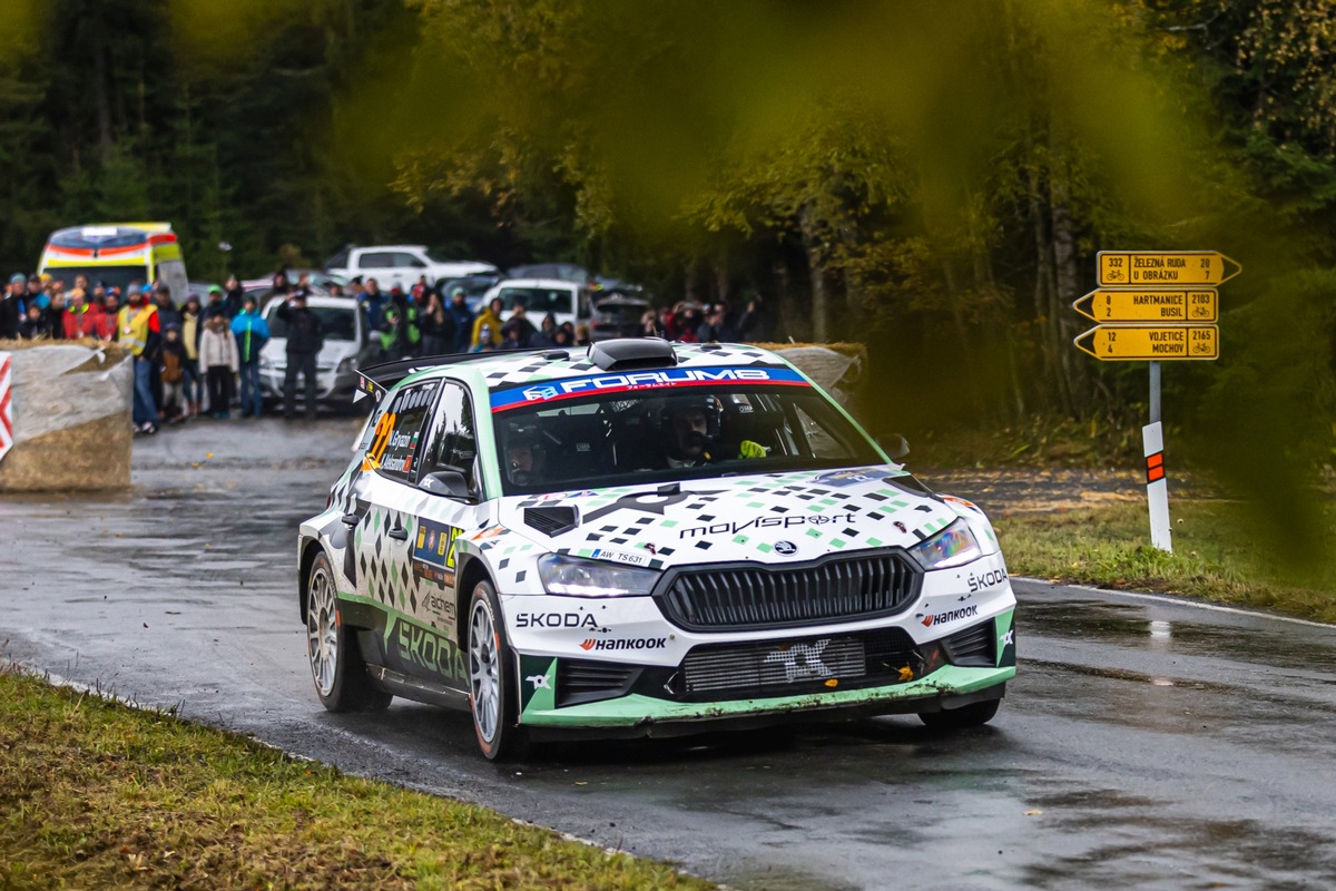 Rallye Japan: Škoda Fabia RS Rally2 Crew strebt WRC2 Challenger-Gesamtführung an presseportal.de