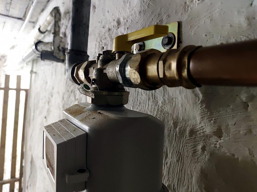 Gas-Anschluss (Archiv)