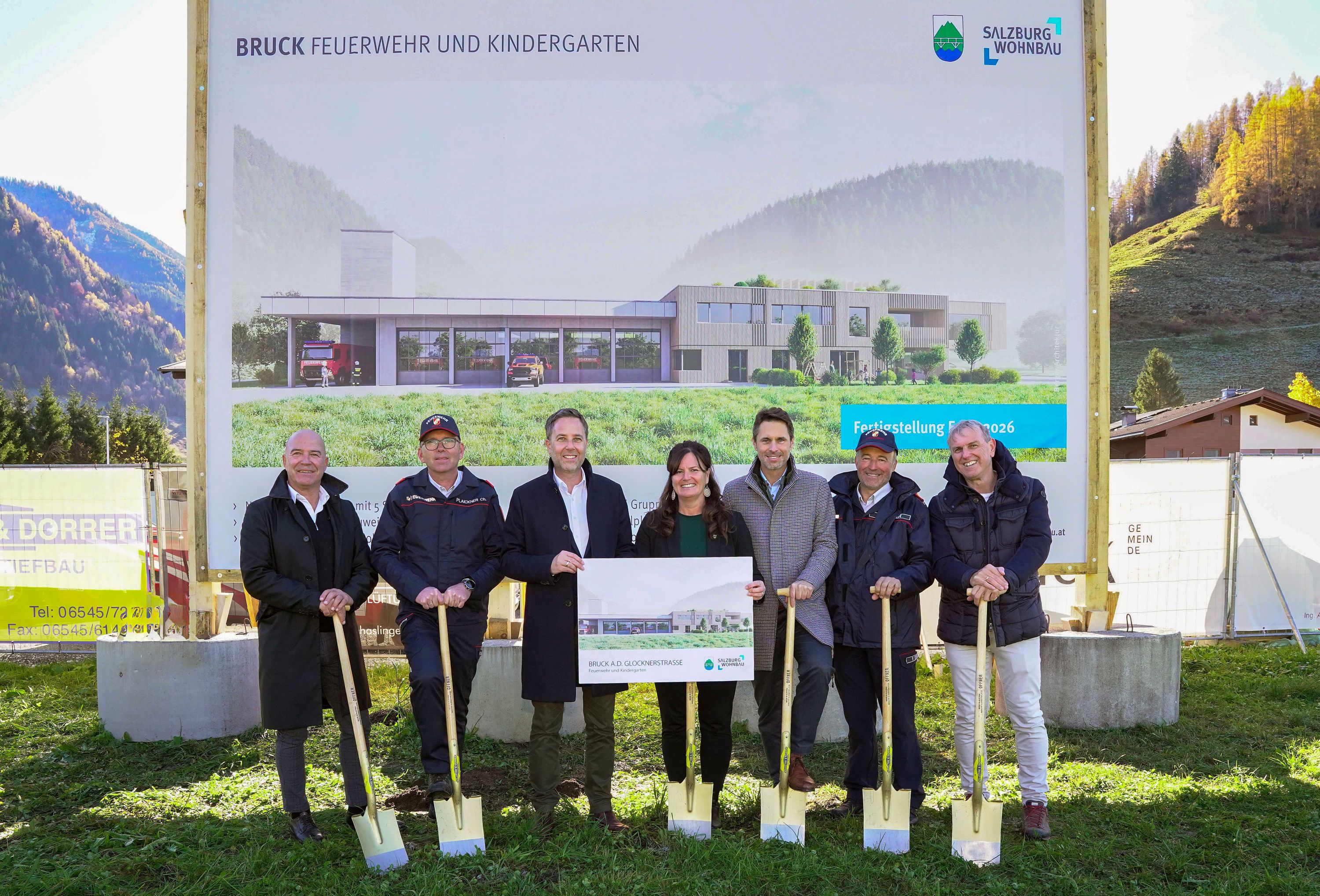 SWB-Spatenstich in Bruck