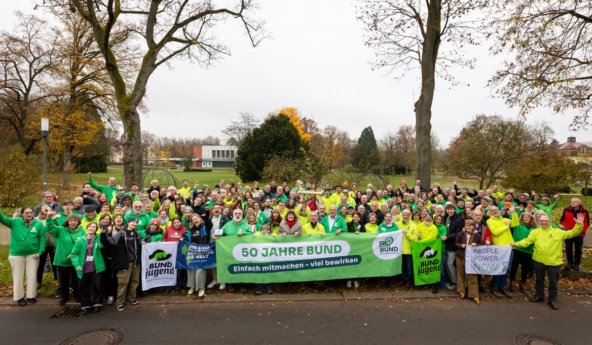 Olaf Bandt als BUND-Vorsitzender wiedergewählt / BDV kritisiert rückwärtsgewandte Politik der Bundesregierung | #BUND50