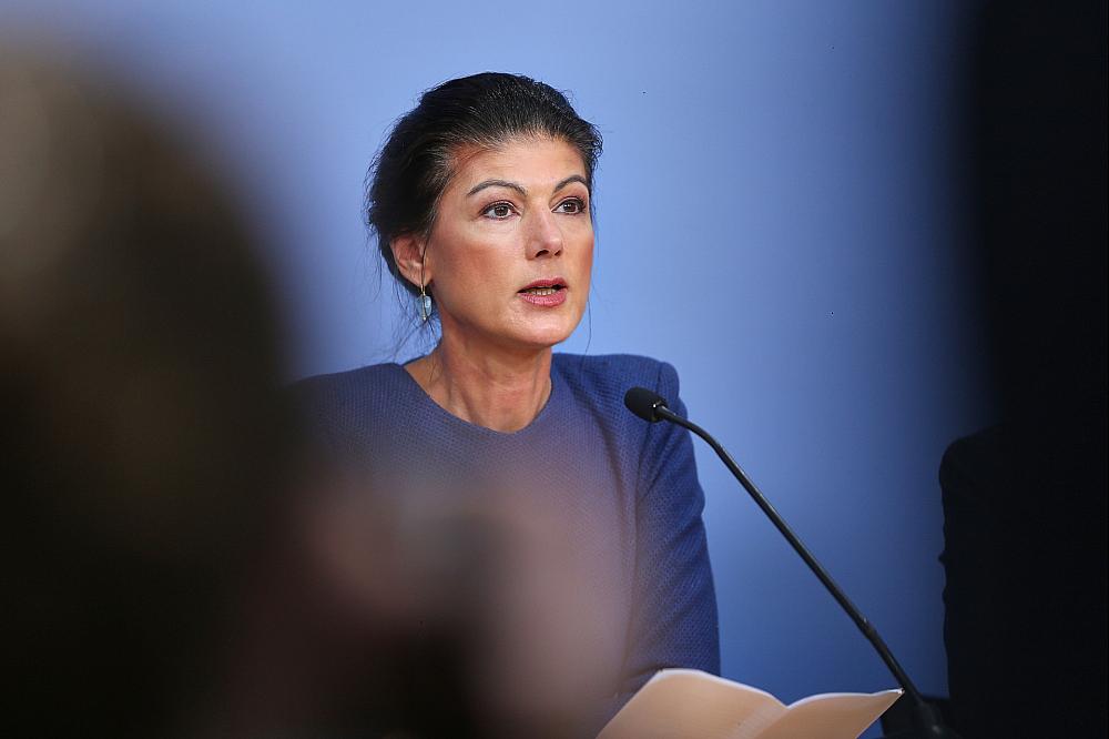 Sahra Wagenknecht am 10.11.2025