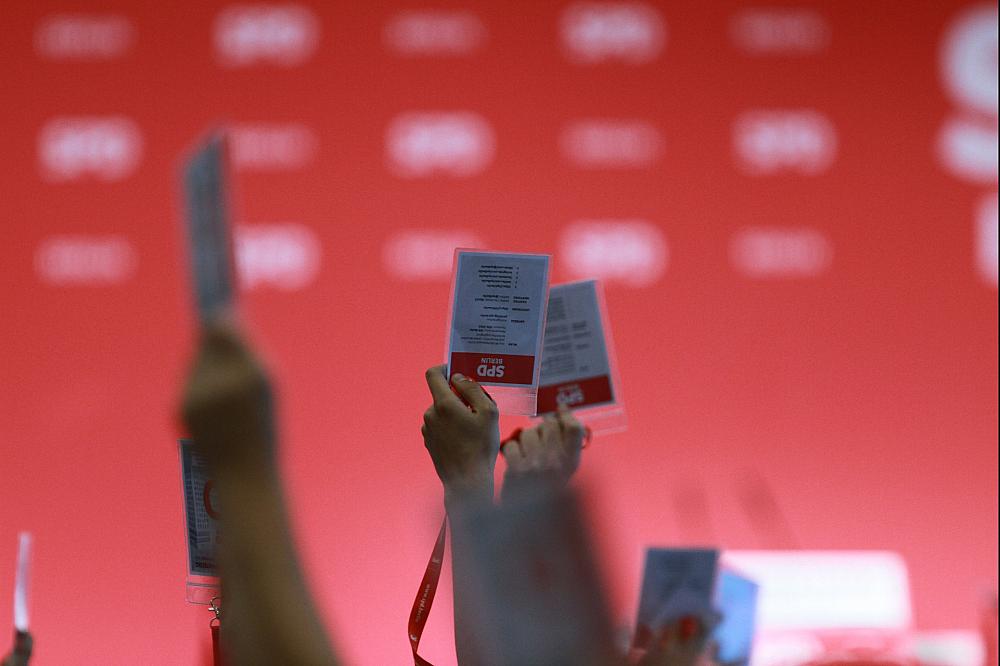 Berliner SPD-Landesparteitag (Archiv) über dts Nachrichtenagentur