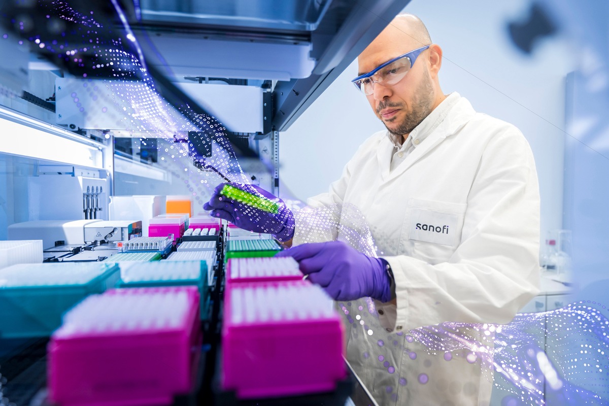 Künstliche Intelligenz trifft Arzneimittelforschung - Sanofi präsentiert KI-Anwendungsfelder / Internationale Forscher*innen diskutieren beim AI-Summit das Potenzial von KI für moderne Medikamenten