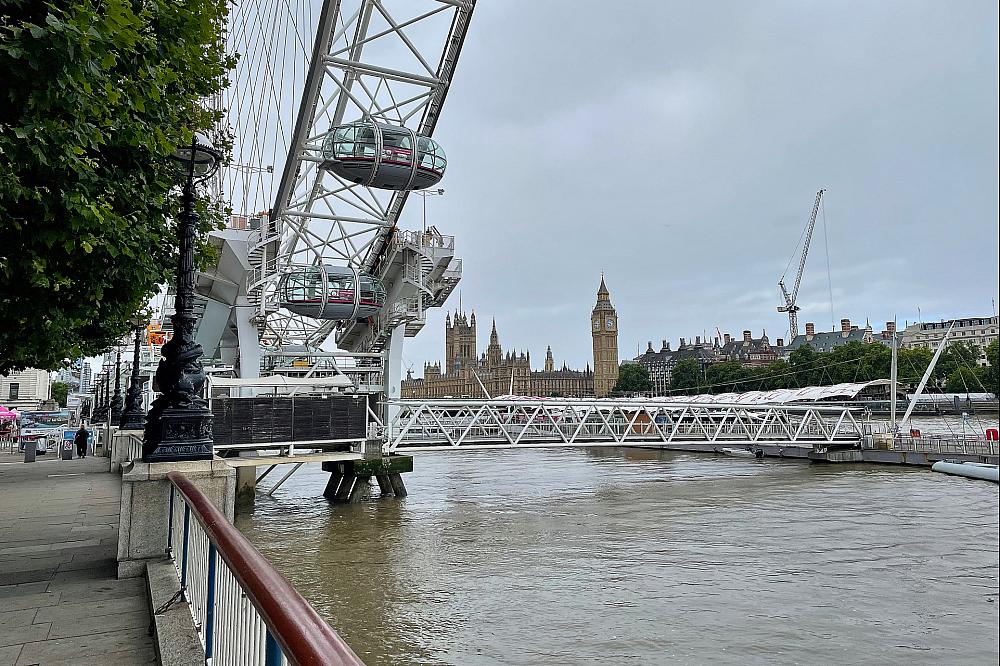 London Eye und Westminster-Palast (Archiv) über dts Nachrichtenagentur