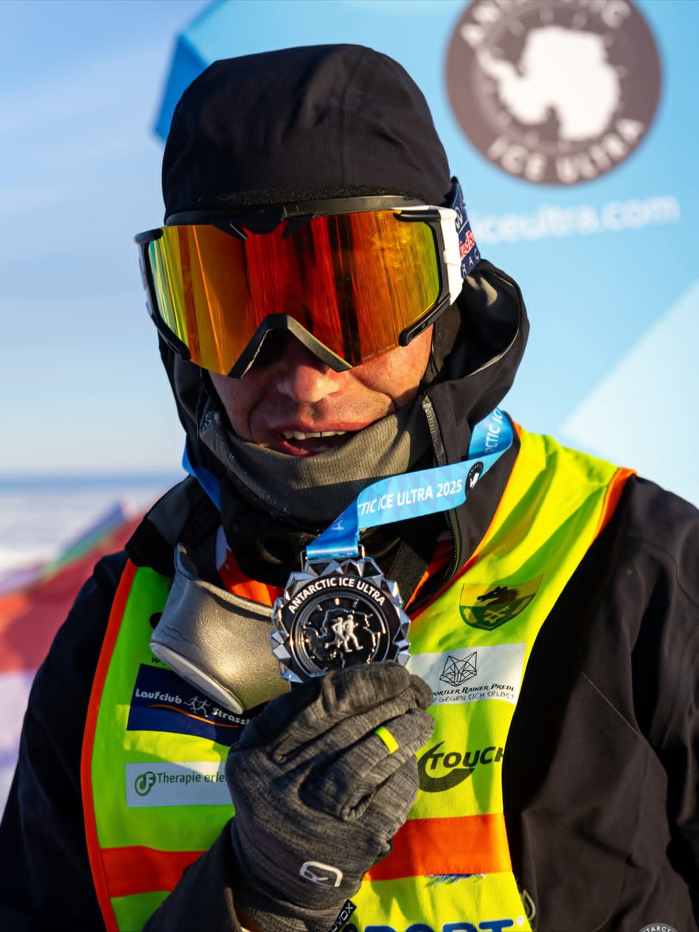 Rainer Predl beim Antarktis Ultra