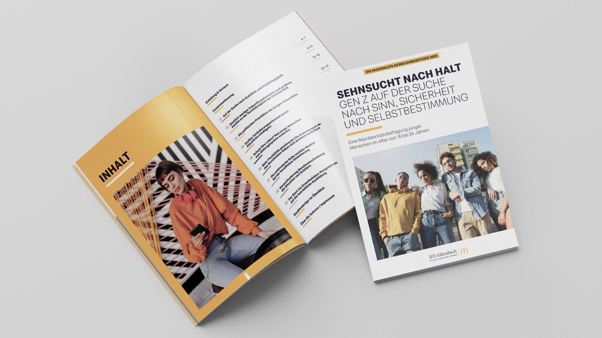 Chancen, Fehlanzeige? McDonald's Ausbildungsstudie offenbart: Fast jeder Zweite glaubt nicht mehr an Aufstieg durch Leistung