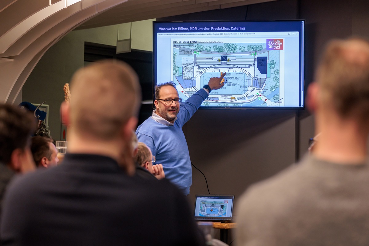 Nach der Redaktionskonferenz: Vorbereitungen in Schierke für „Hol dir deine Show!“ sind im vollen Gange presseportal.de