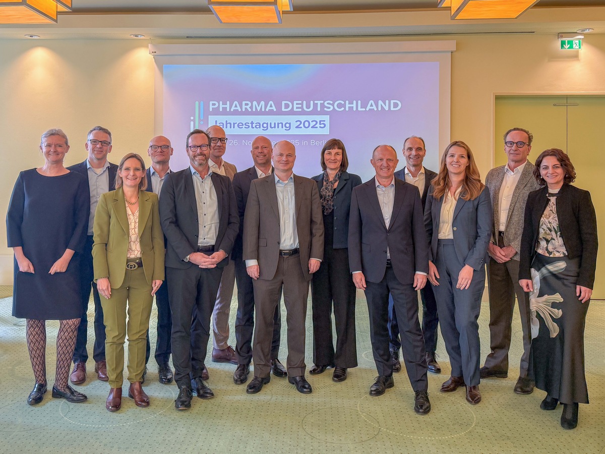 Pharma Deutschland erweitert Vorstand auf Mitgliederversammlung 2025 / Mitgliederversammlung wählt Hatice Camdere (Amgen GmbH), Susanne Lamminger (HexalAG/Sandoz) und Christian Thams (Johnson&Johnson)