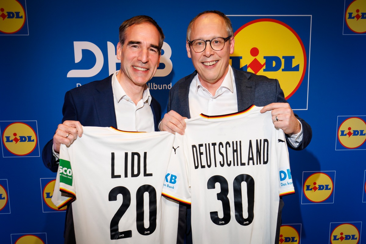 Lidl und der Deutsche Handballbund verlängern erfolgreiche Partnerschaft vorzeitig bis 2030 presseportal.de