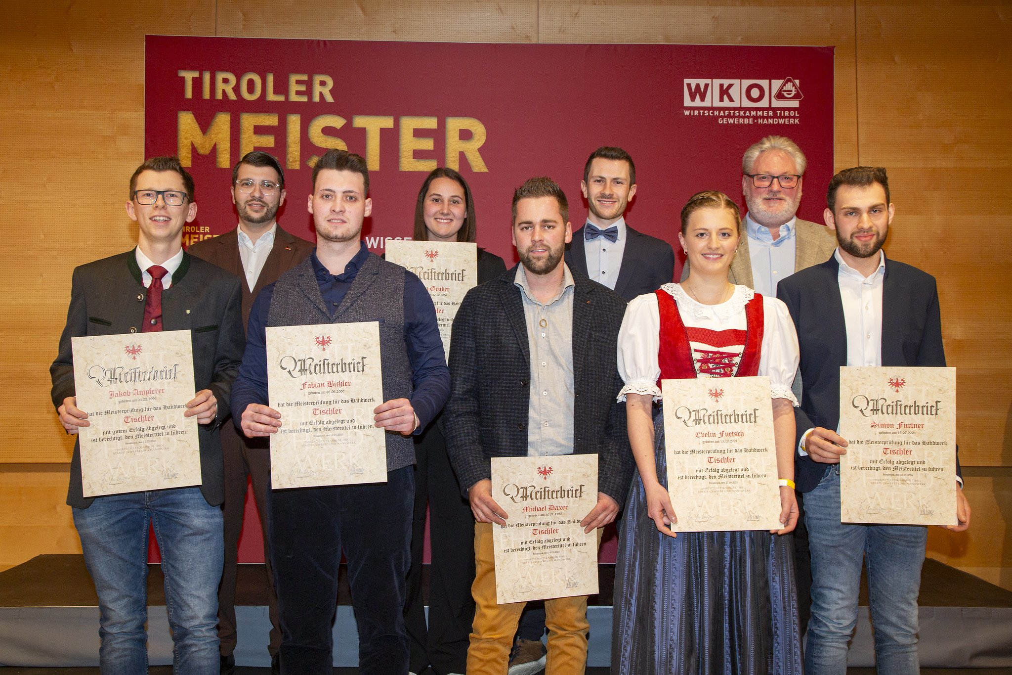 Die frischgebackenen Meister:innen