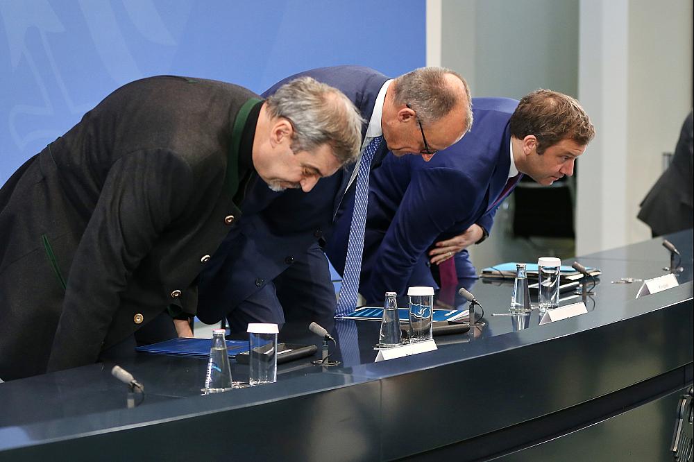 Pressekonferenz nach Koalitionsausschuss am 28.11.2025