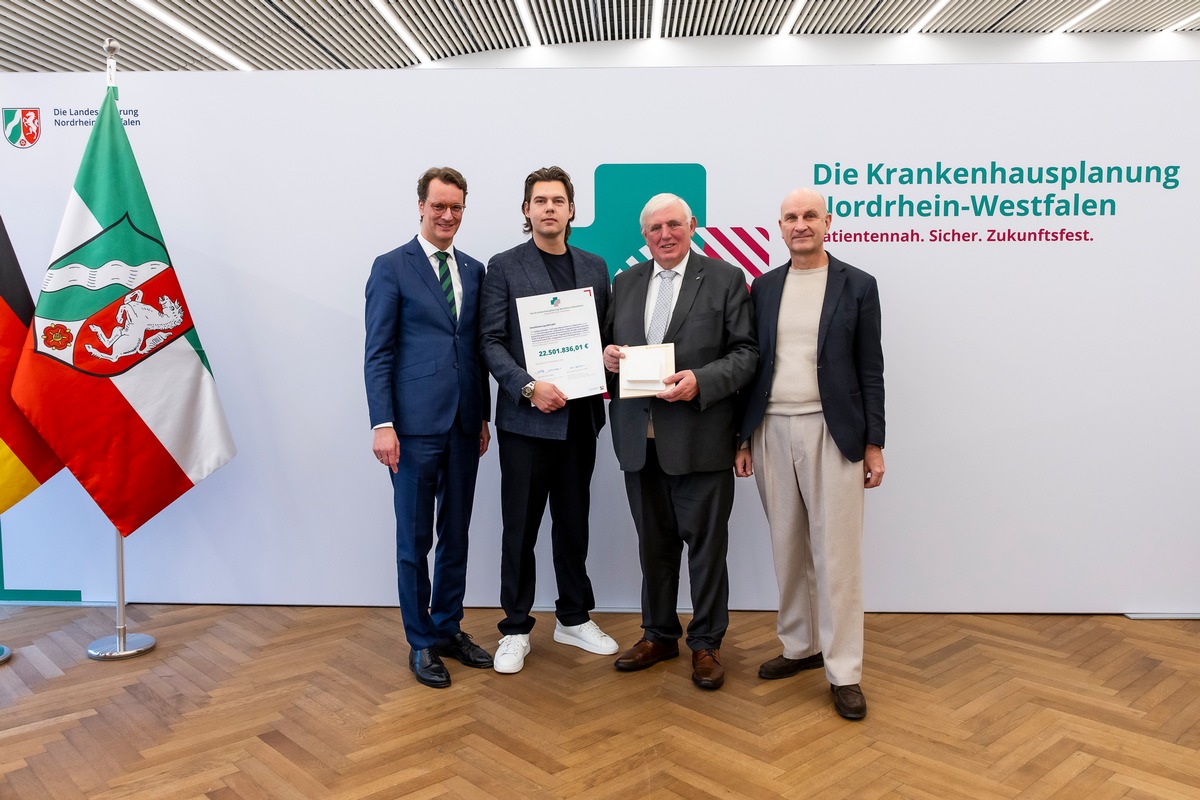 VALEARA erhält 22,5 Millionen Euro Förderung für neuen Klinikbau der Kinder- und Jugendpsychiatrie in Bochum Linden