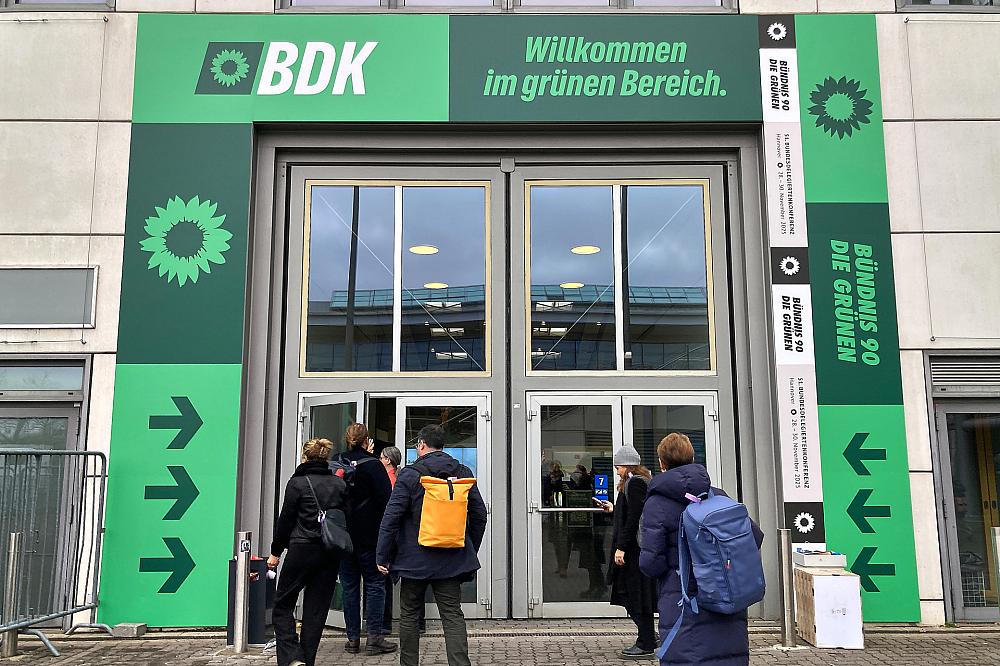 Grünen-Parteitag am 29.11.2025 über dts Nachrichtenagentur