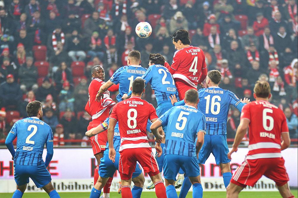 Union Berlin - 1. FC Heidenheim am 29.11.2025 über dts Nachrichtenagentur