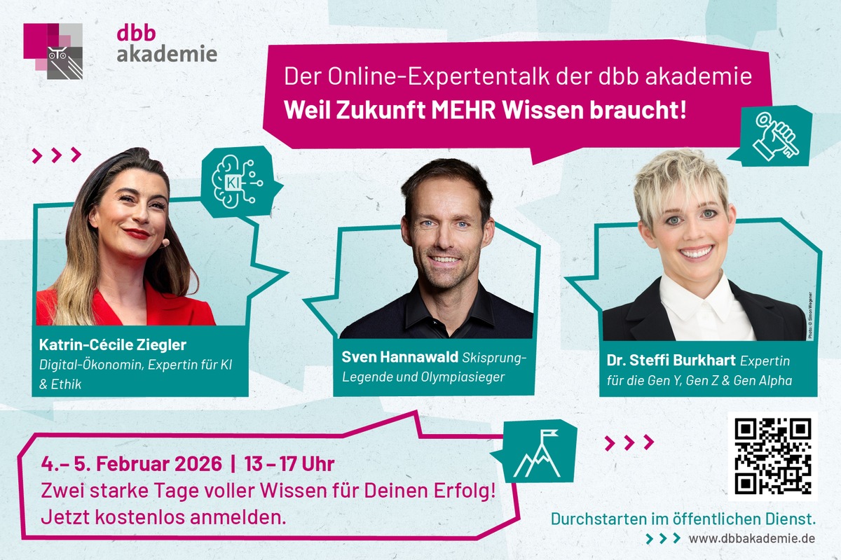 dbb akademie lädt zu Online-Expertentalk im Februar ein presseportal.de