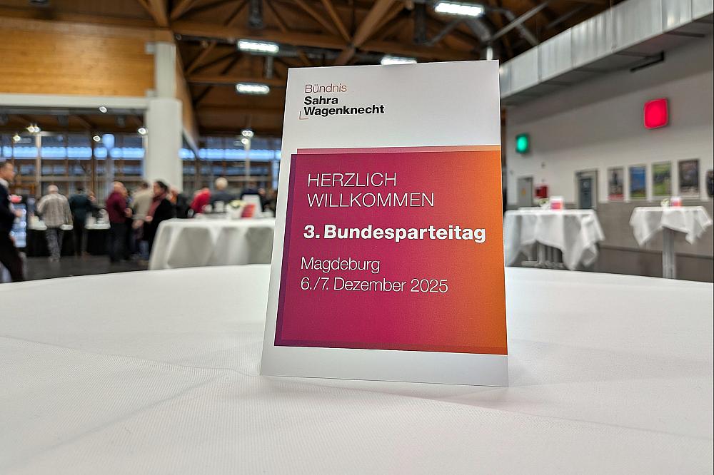 BSW-Parteitag in Magdeburg geht in die zweite Runde