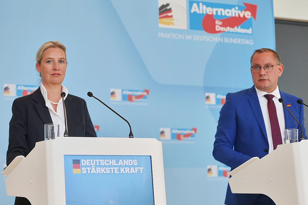 Alice Weidel und Tino Chrupalla (Archiv) über dts Nachrichtenagentur