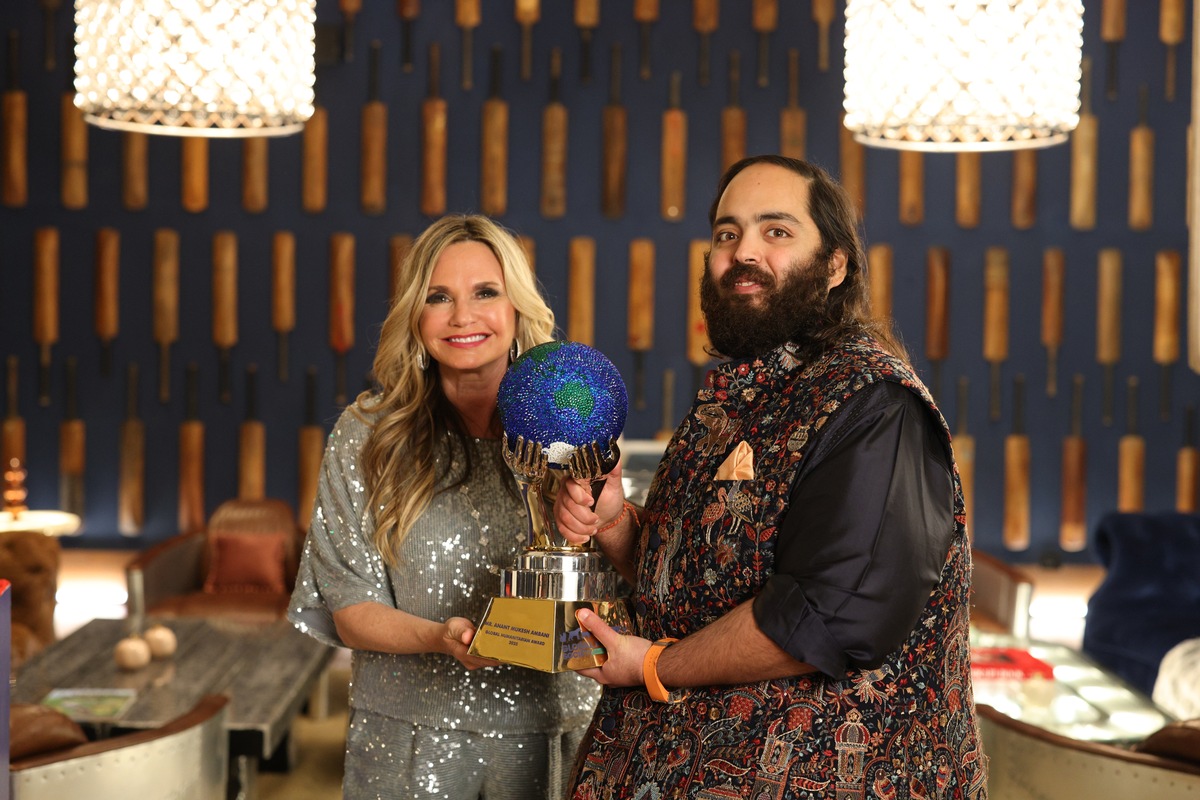 Global Humane Society verleiht Anant Ambani den 