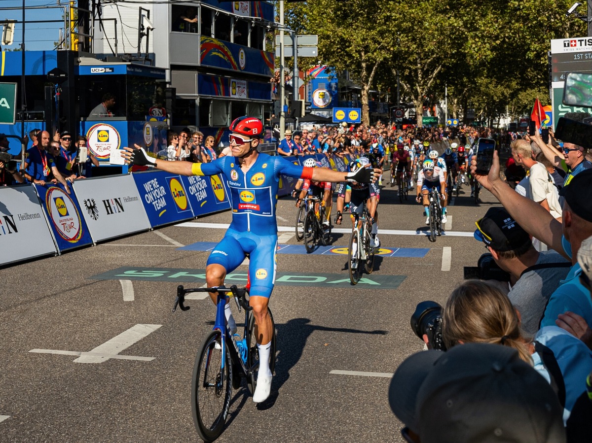 Lidl Deutschland Tour kommt zum Finale nach Heilbronn / Lebensmitteleinzelhändler zum dritten Mal Hauptsponsor, Namensgeber und 