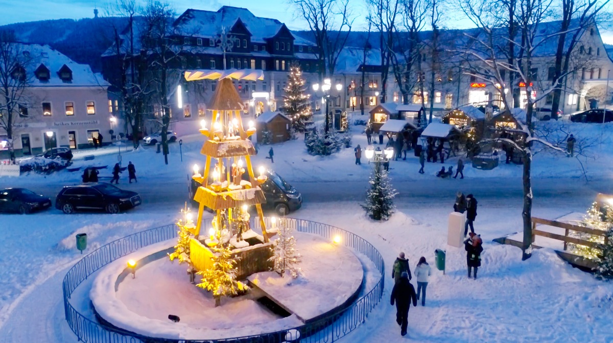 Die Pyramide von Oberwiesenthal